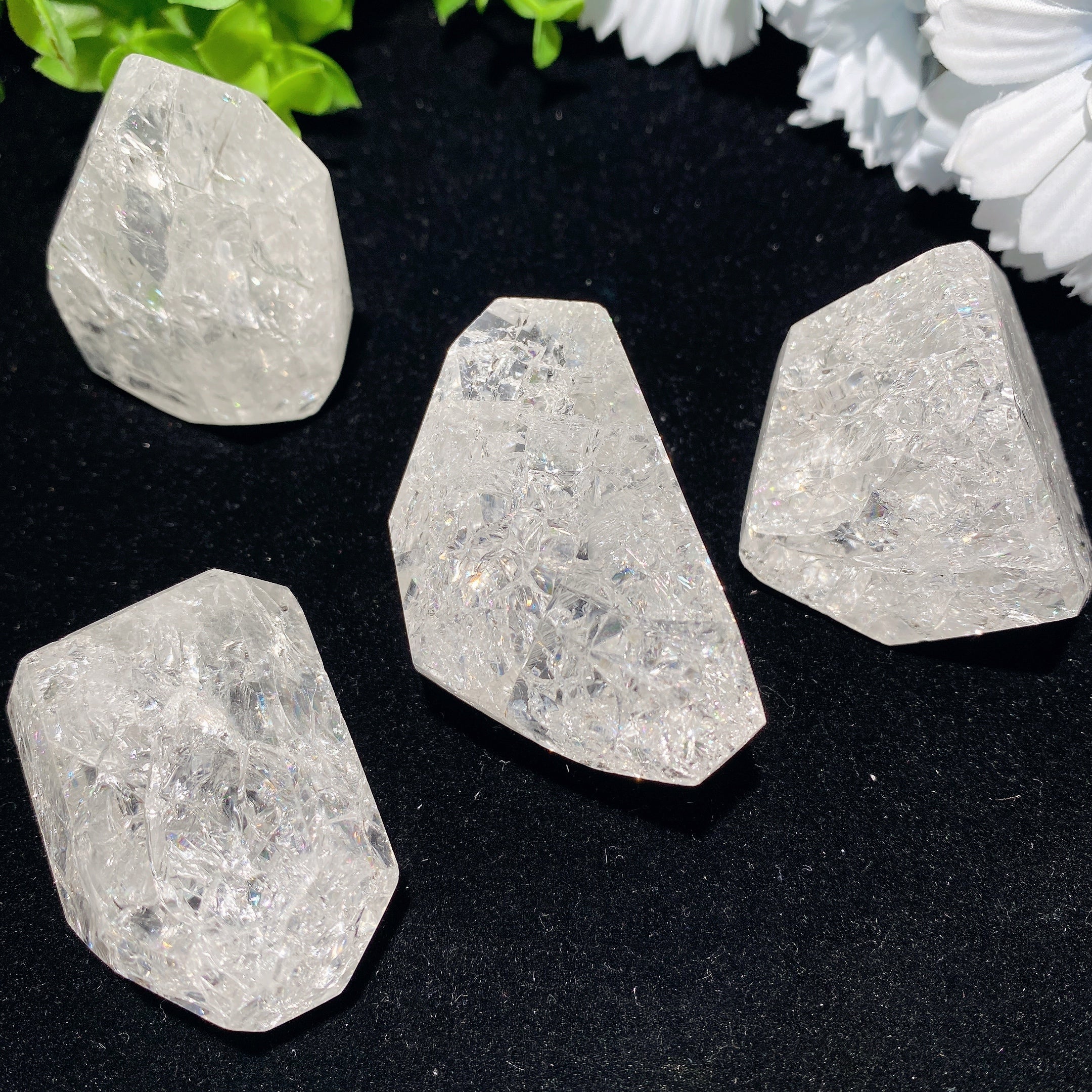 1.5-2" Clear Quartz Chunks Raw Crystals for Healing