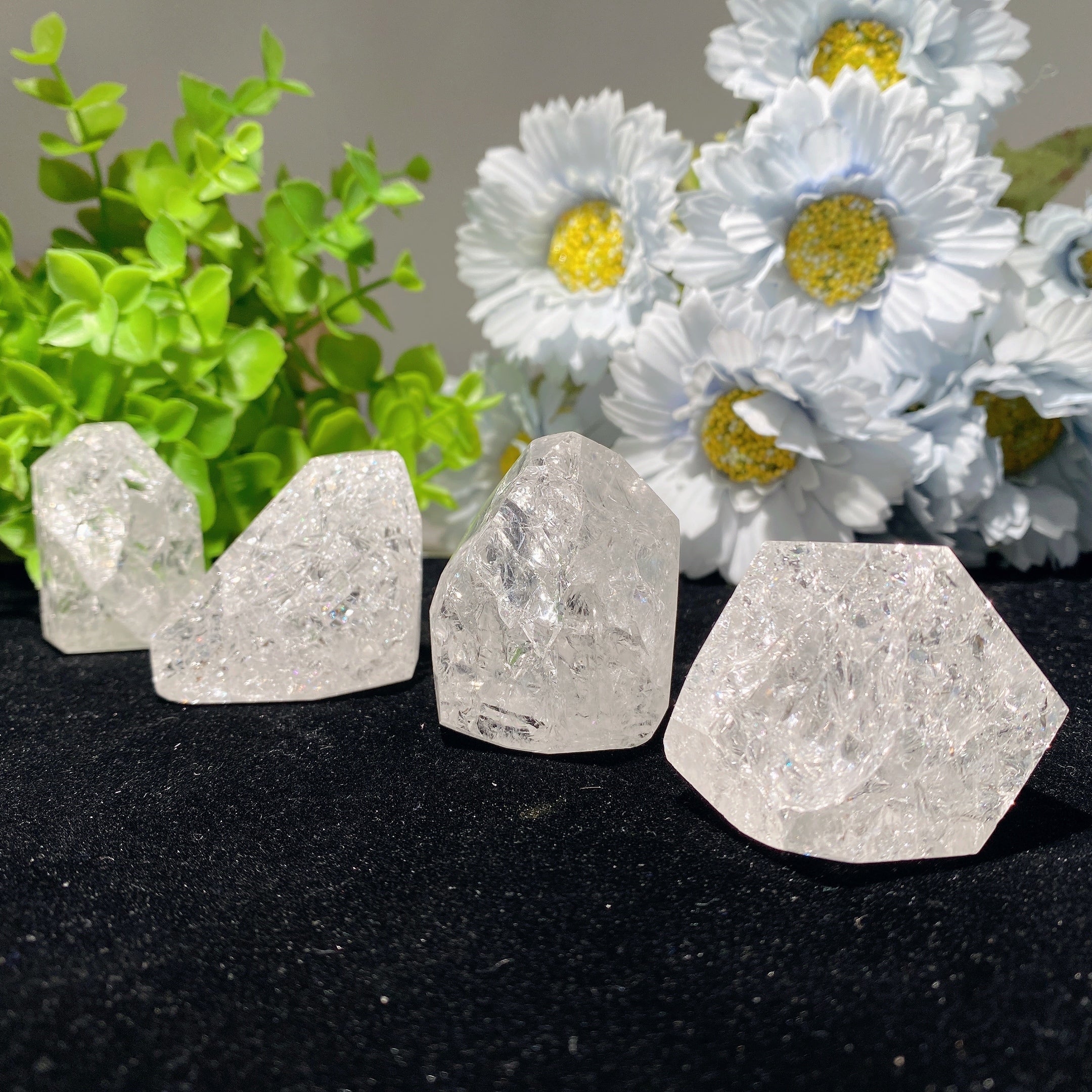 1.5-2" Clear Quartz Chunks Raw Crystals for Healing