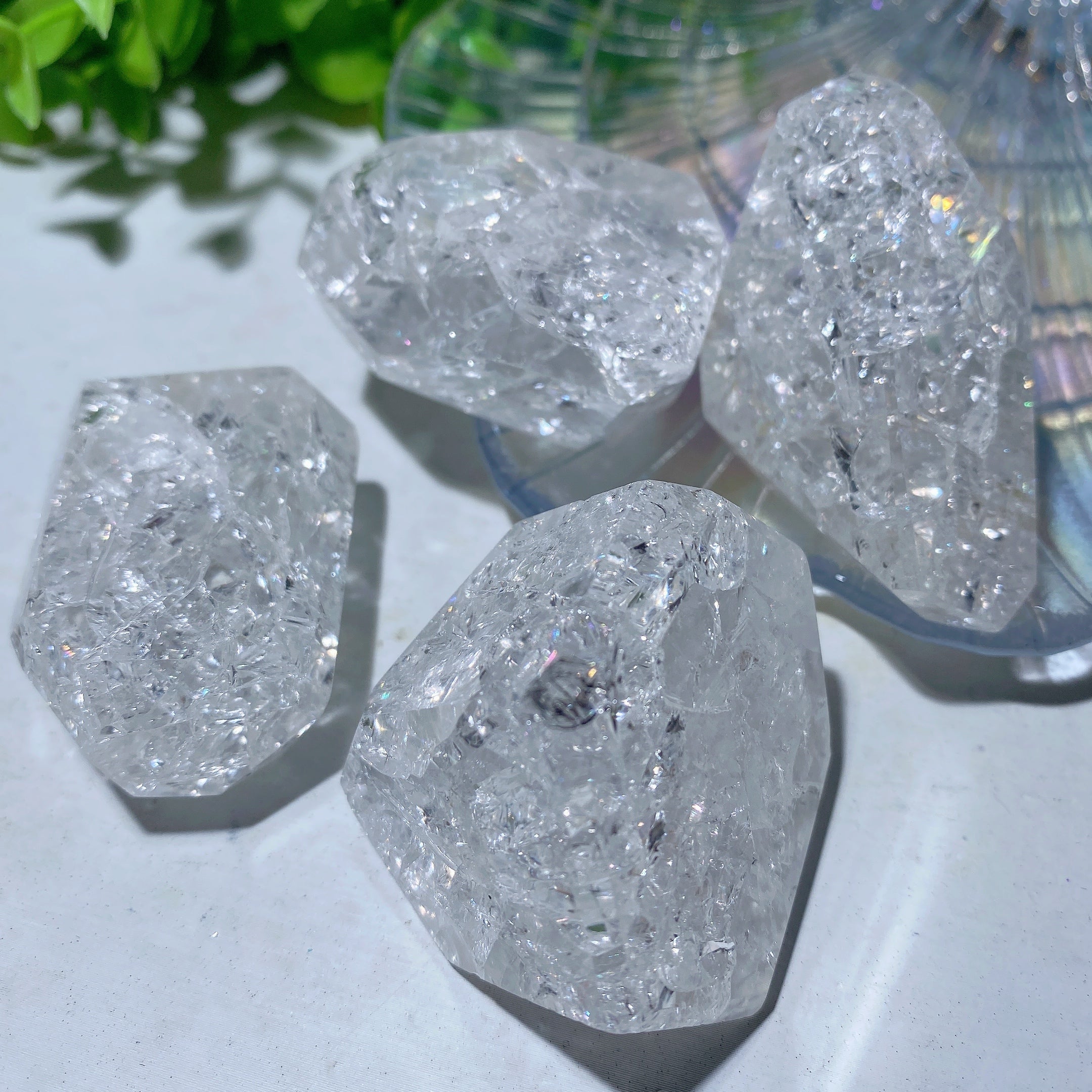 1.5-2" Clear Quartz Chunks Raw Crystals for Healing