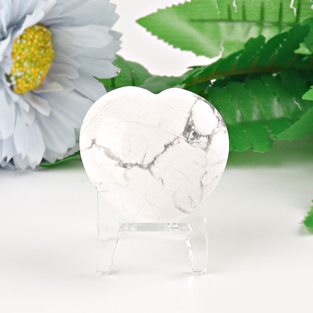 1.5 inch Crystal Heart Carvings for Emotional Healing