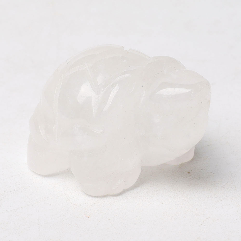 1.5 inch Crystal Turtle Figurine Spiritual Healing Carving