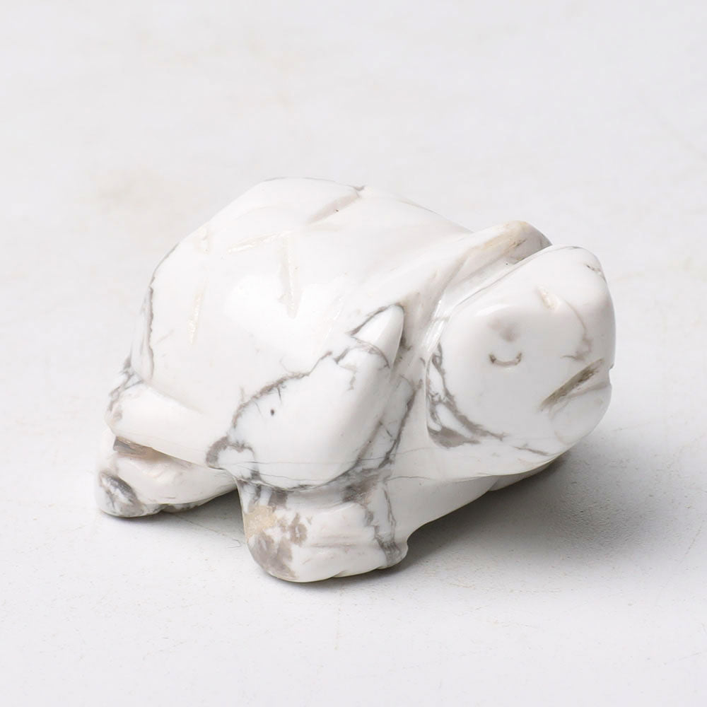 1.5 inch Crystal Turtle Figurine Spiritual Healing Carving