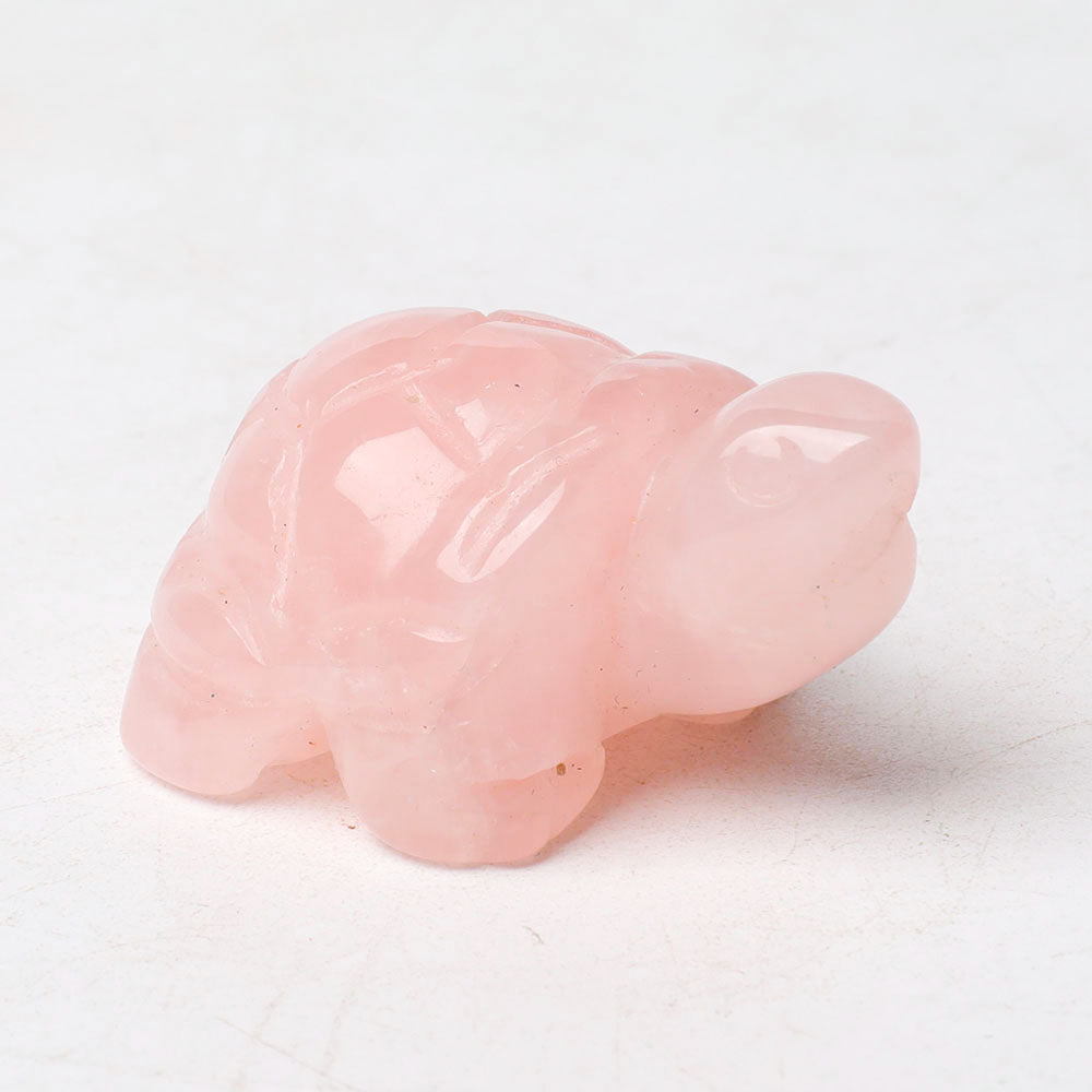 1.5 inch Crystal Turtle Figurine Spiritual Healing Carving