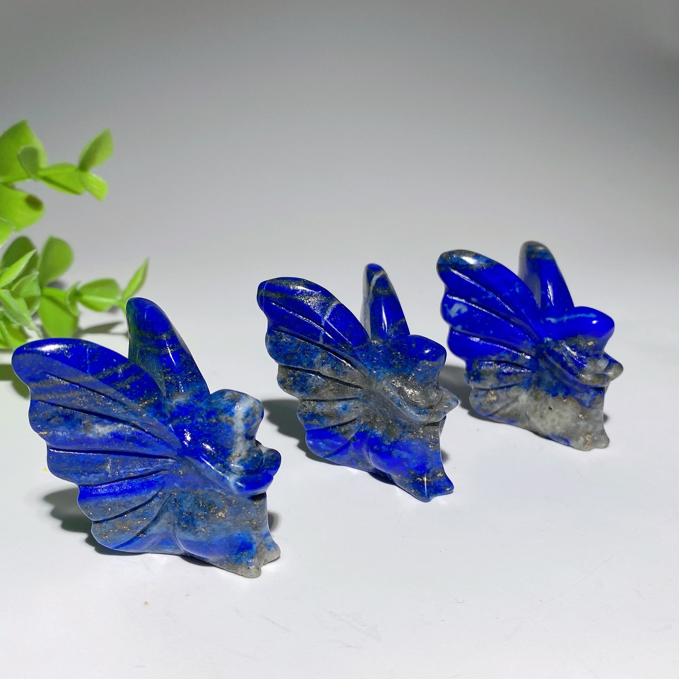 1.5-inch Lapis Lazuli Butterfly Fairy Crystal Figurine
