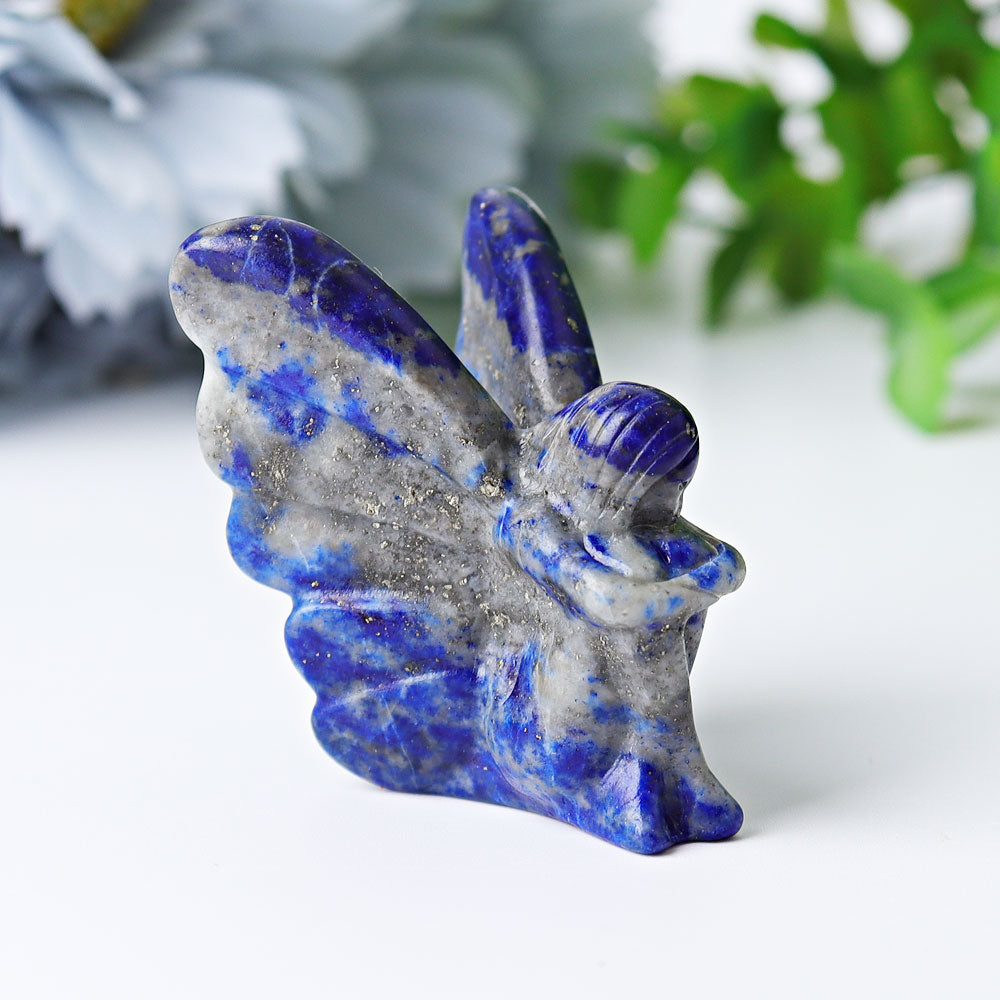 1.5 inch Lapis Lazuli Fairy Crystal Figurine Carving