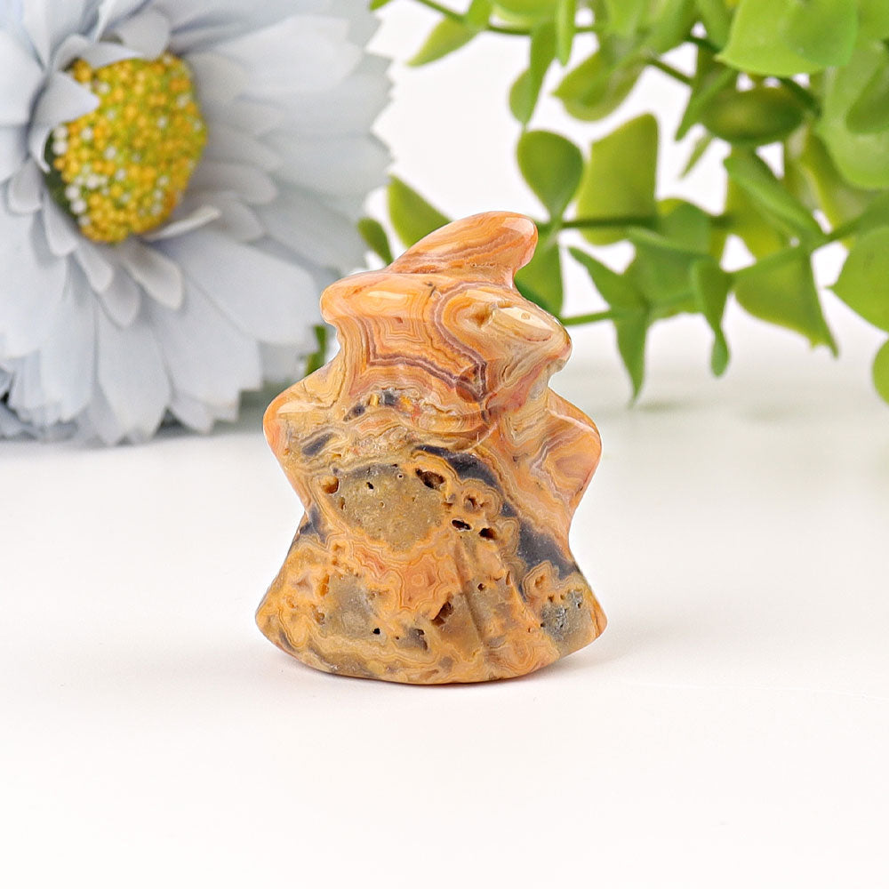 1.5 inch Mixed Crystal Ghost Carvings for Halloween