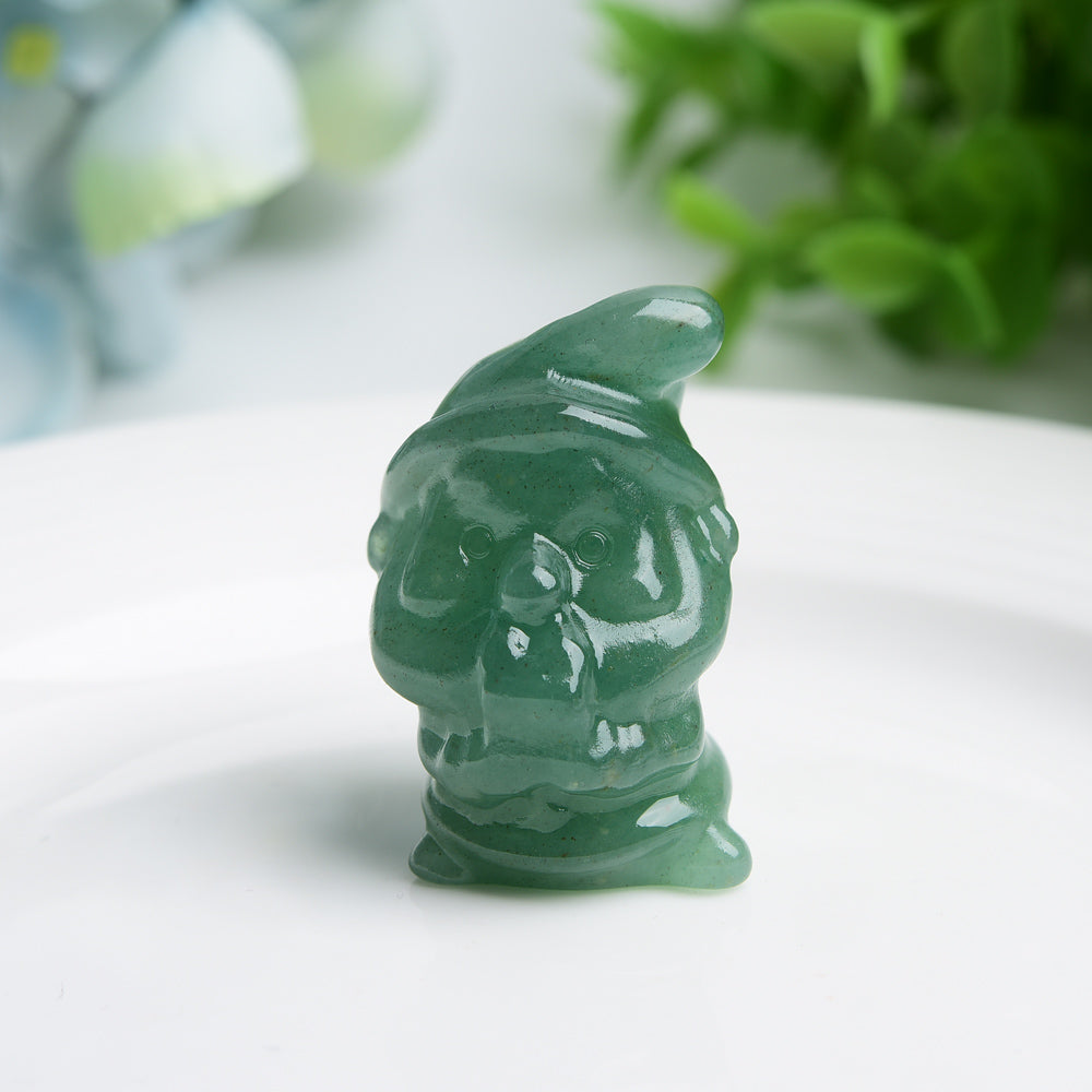 1.5 inch Mixed Crystal Santa Figurine for Spiritual Healing