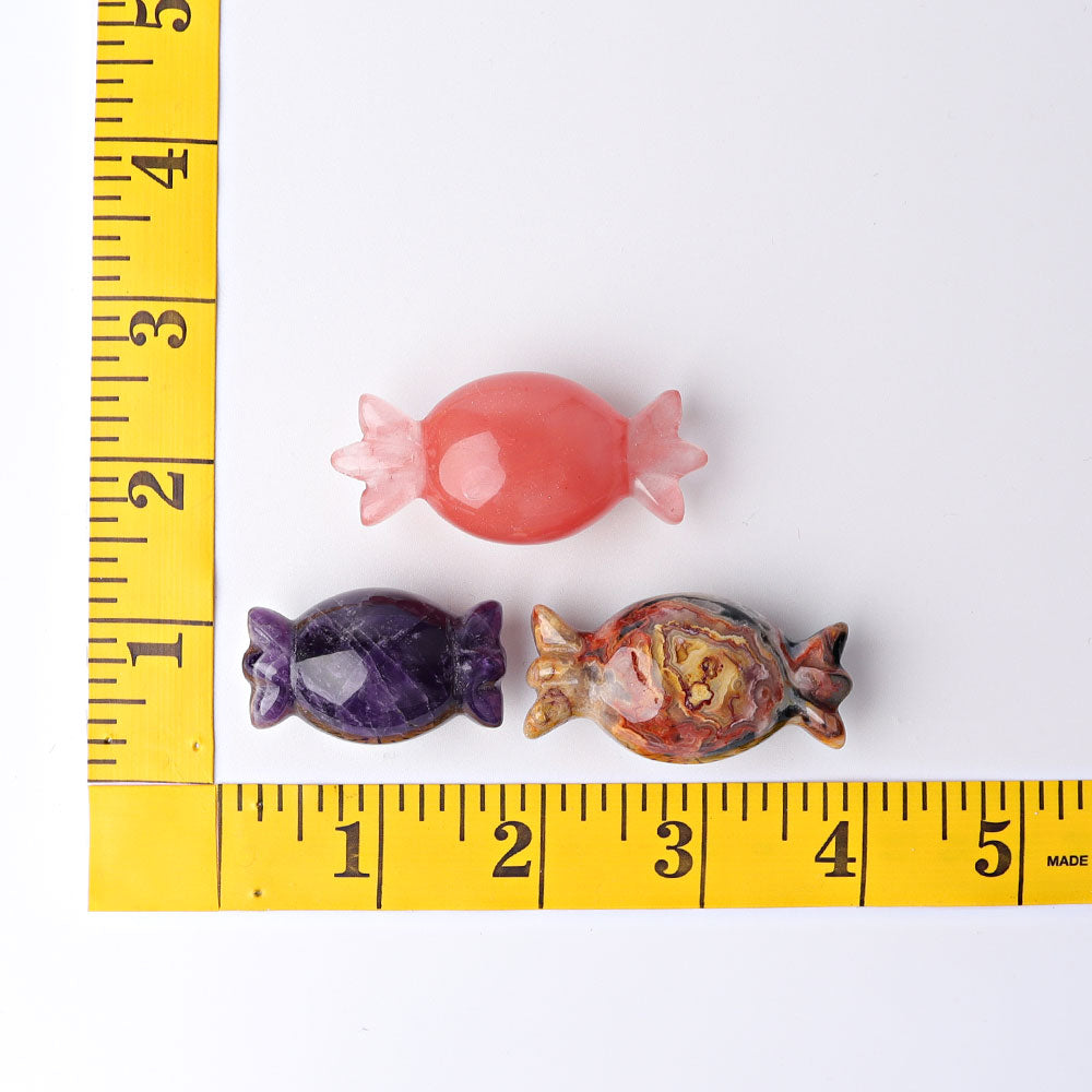 1.6" Candy Crystal Shapes - Amethyst, Howlite & More