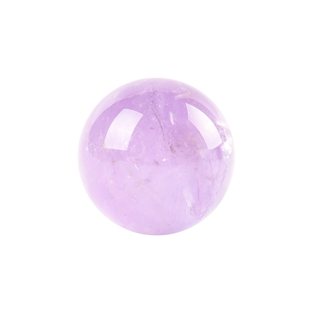 1.6-Inch Amethyst Crystal Sphere for Healing & Meditation
