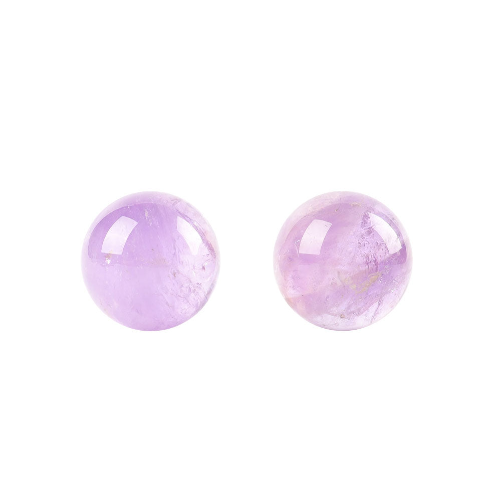 1.6-Inch Amethyst Crystal Sphere for Healing & Meditation