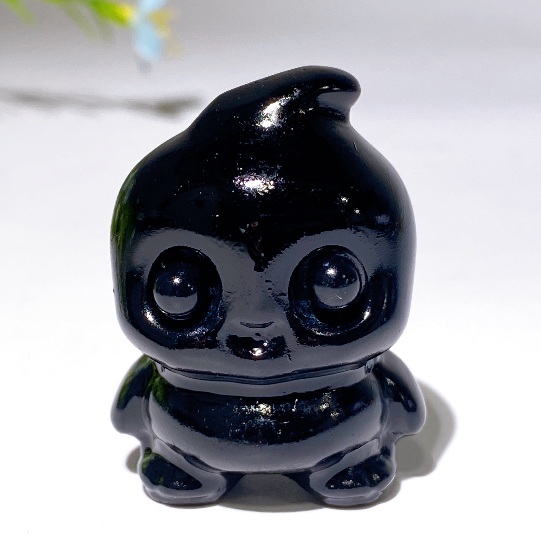 1.6 Inch Crystal Baby Ghost Figurine Healing Carving