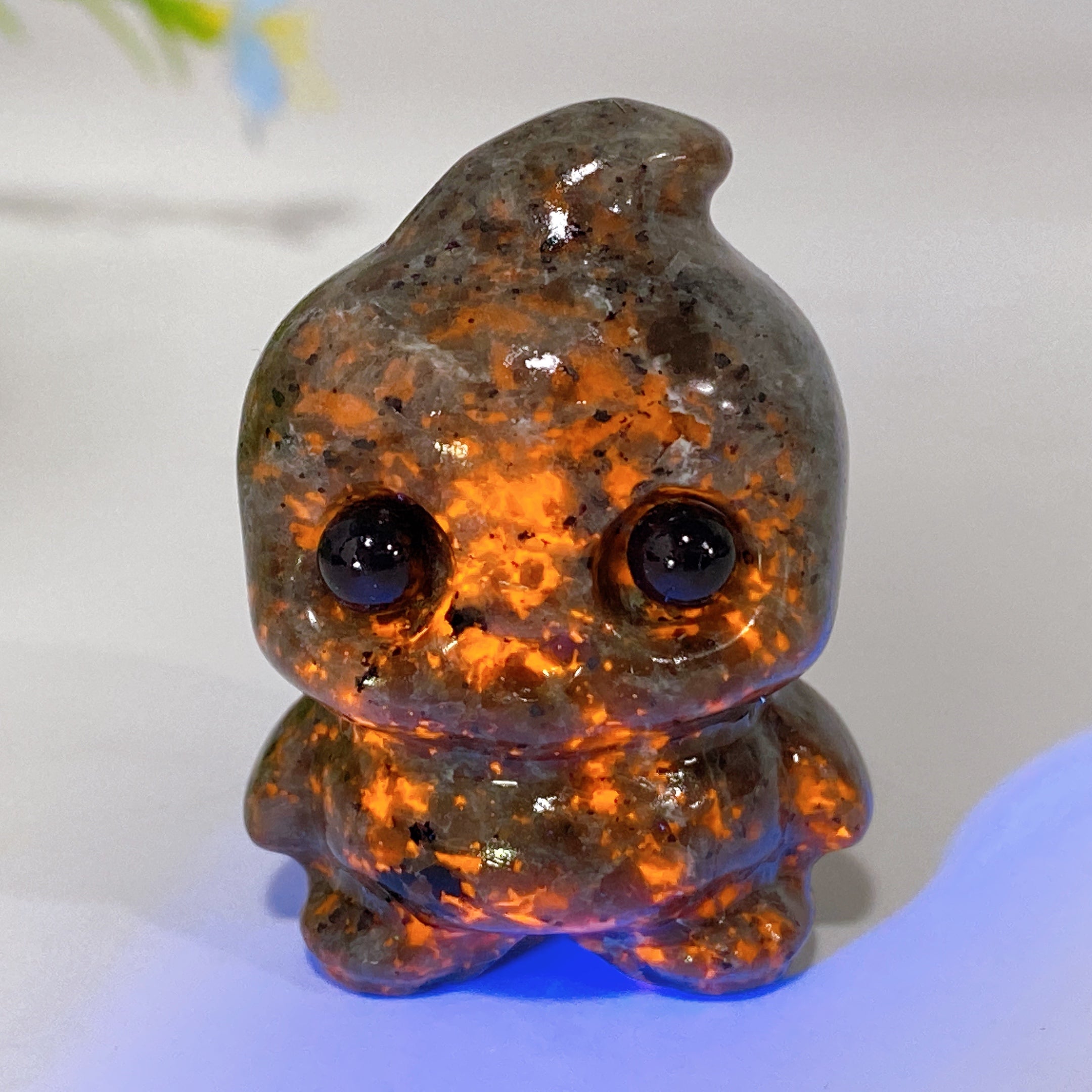 1.6 Inch Crystal Baby Ghost Figurine Healing Carving