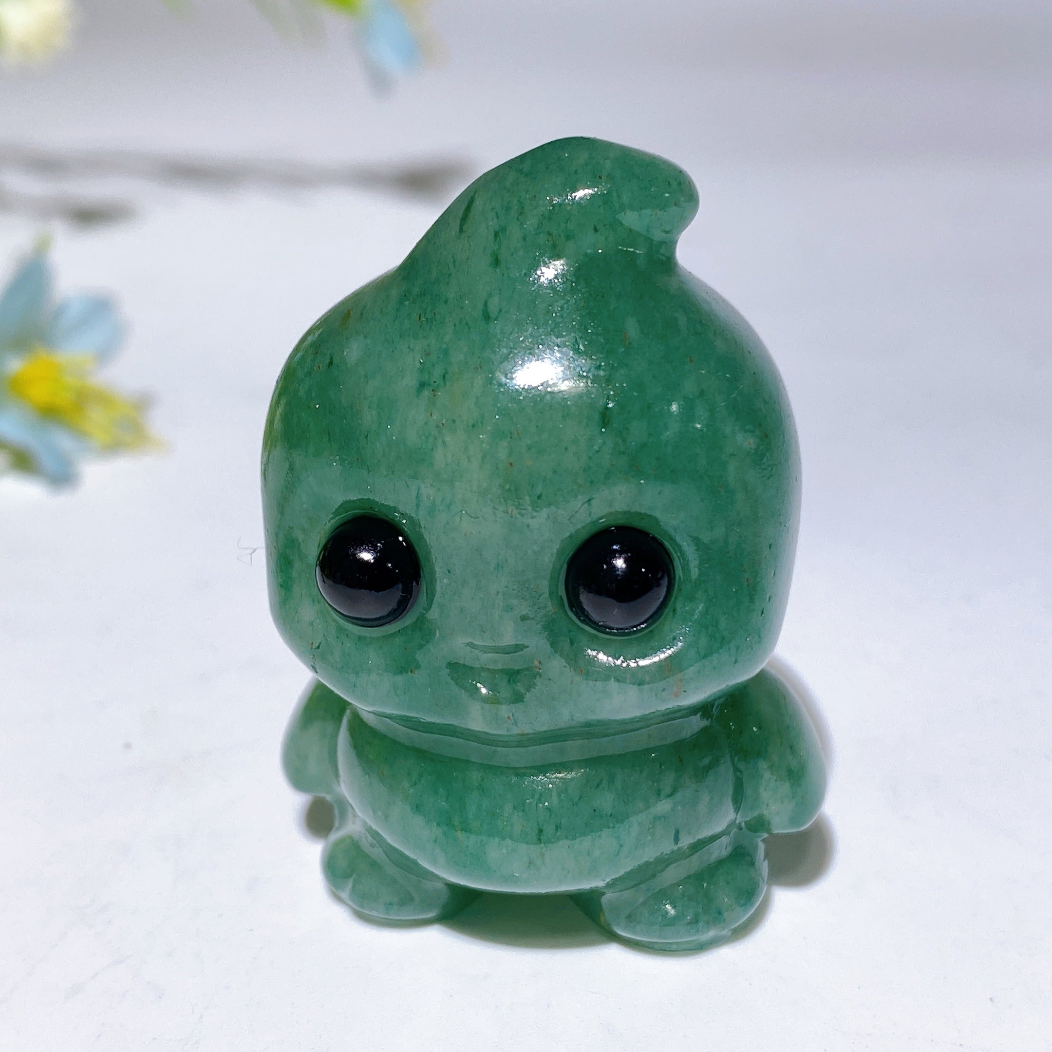 1.6 Inch Crystal Baby Ghost Figurine Healing Carving