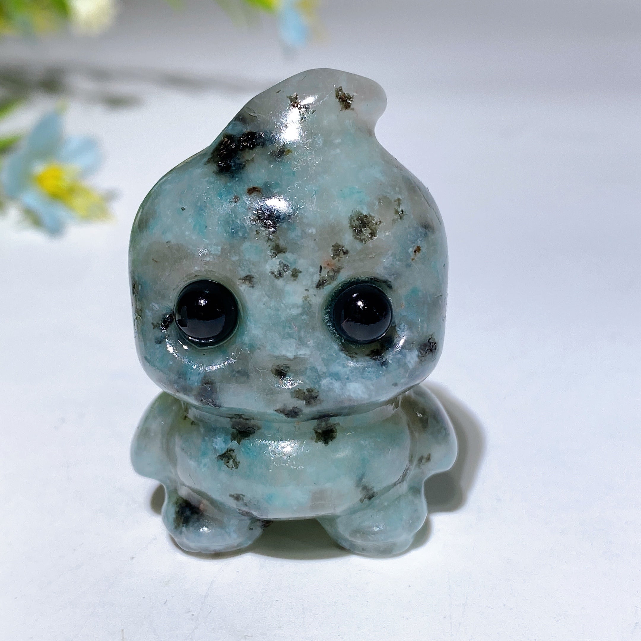 1.6 Inch Crystal Baby Ghost Figurine Healing Carving