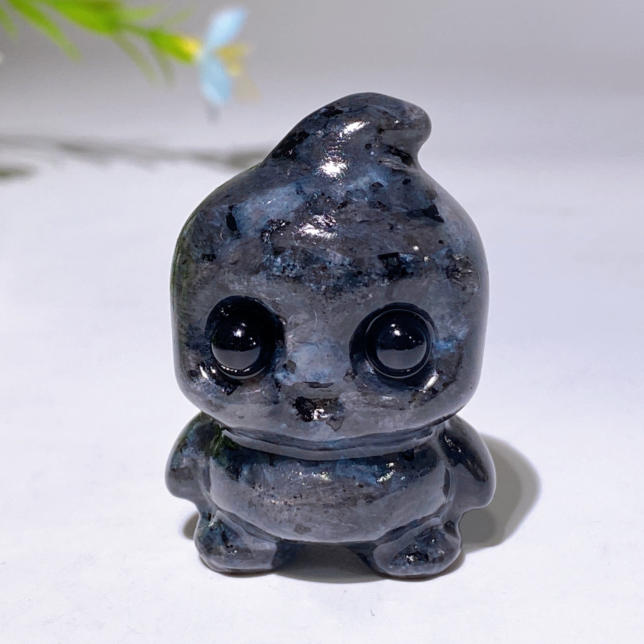 1.6 Inch Crystal Baby Ghost Figurine Healing Carving