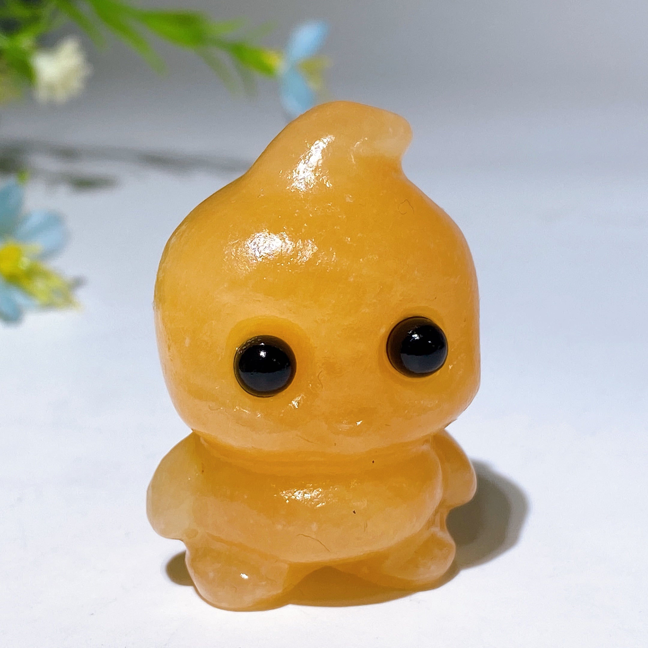 1.6 Inch Crystal Baby Ghost Figurine Healing Carving