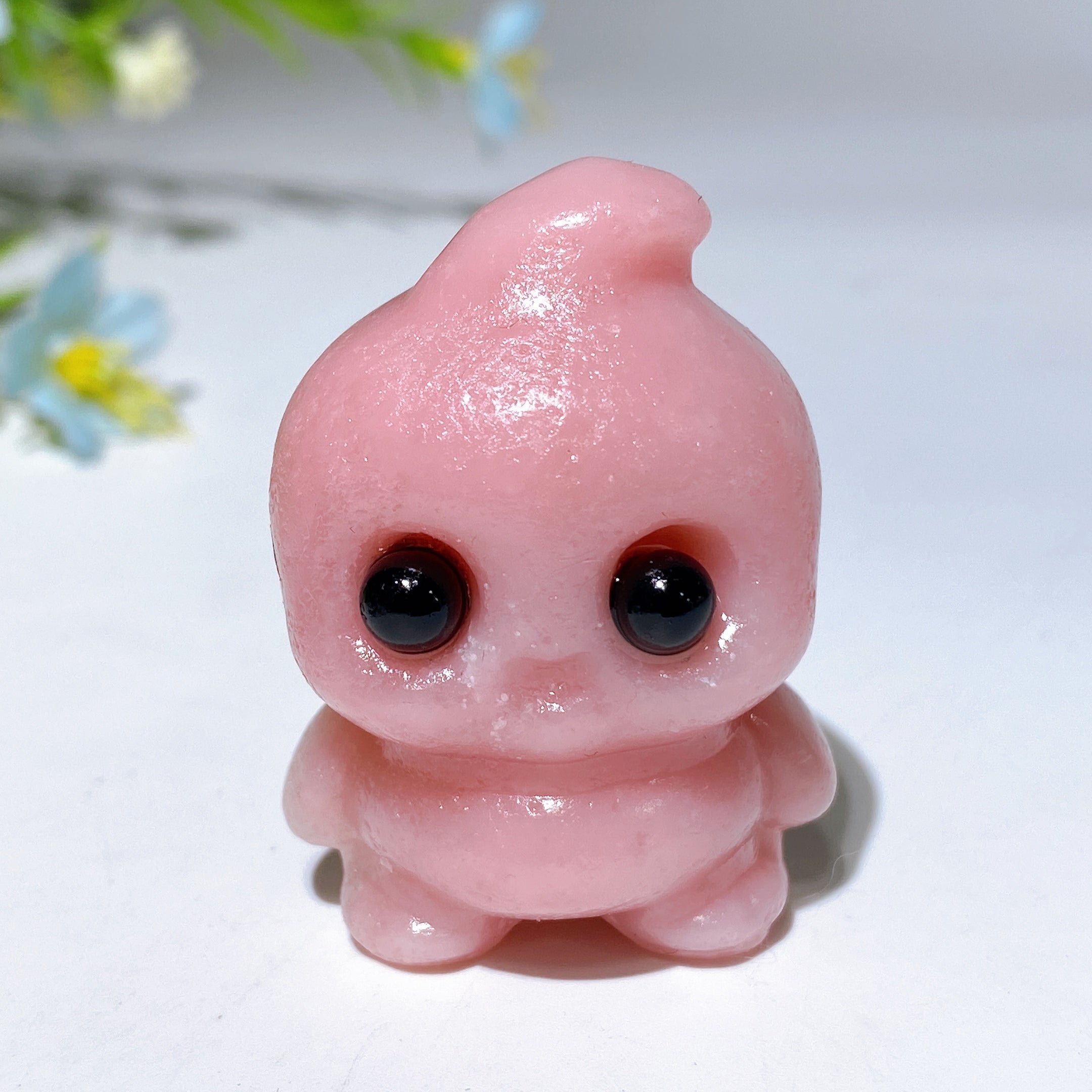 1.6 Inch Crystal Baby Ghost Figurine Healing Carving