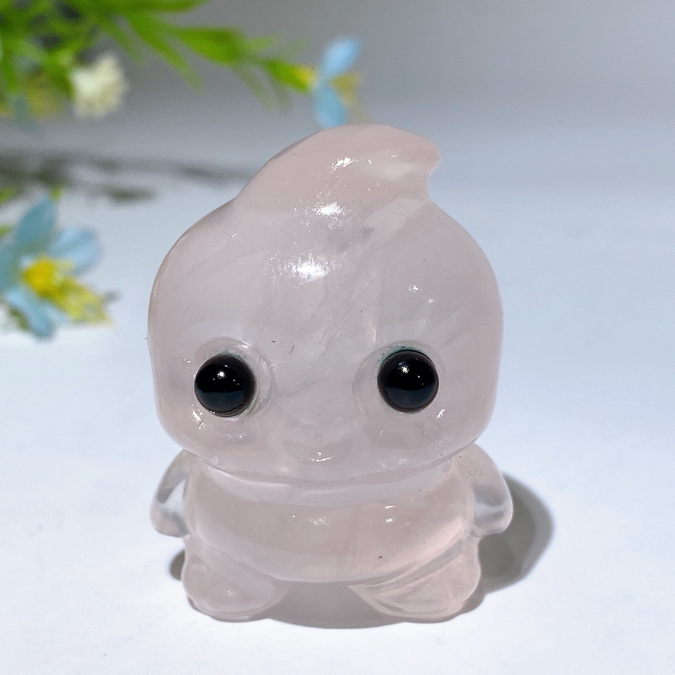 1.6 Inch Crystal Baby Ghost Figurine Healing Carving