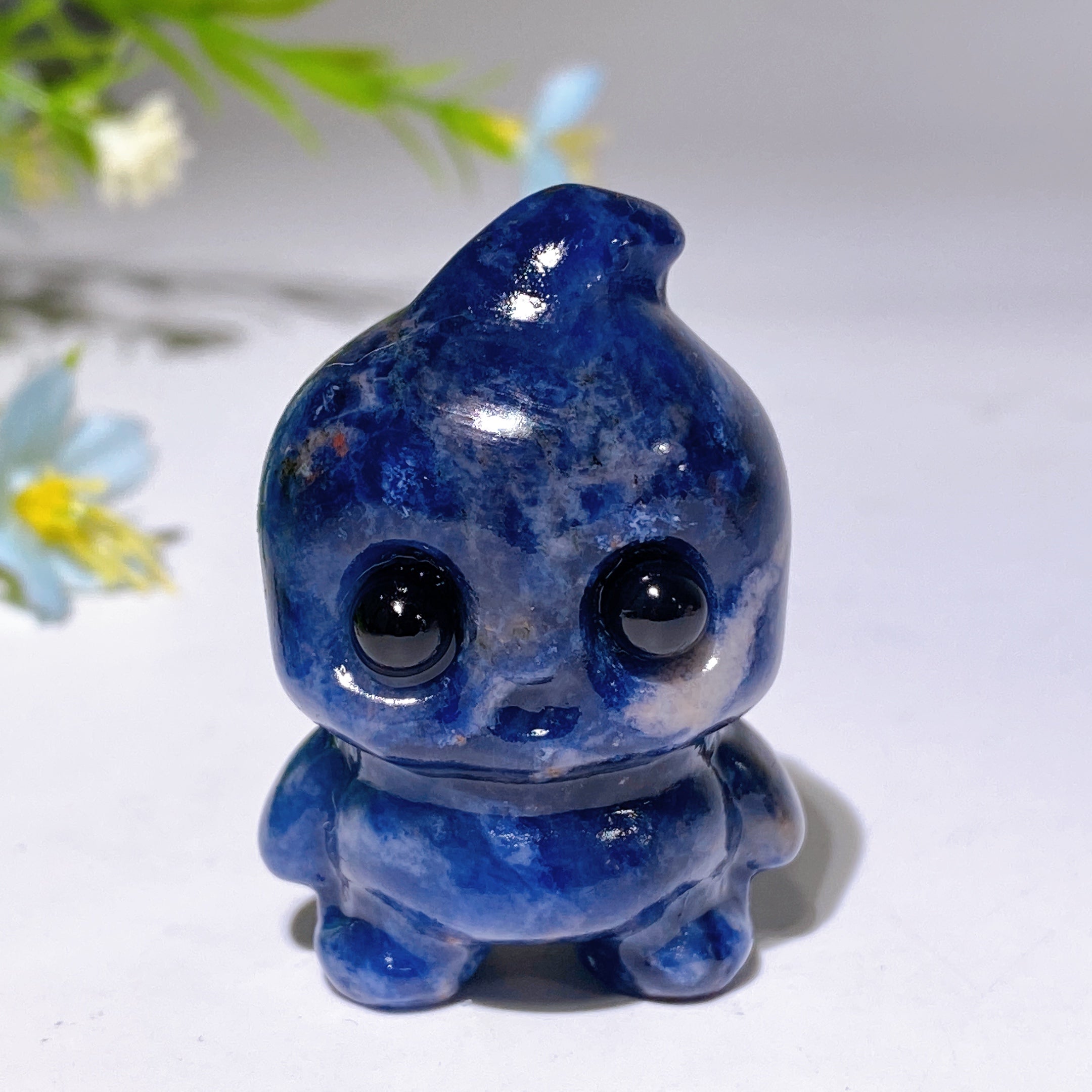 1.6 Inch Crystal Baby Ghost Figurine Healing Carving