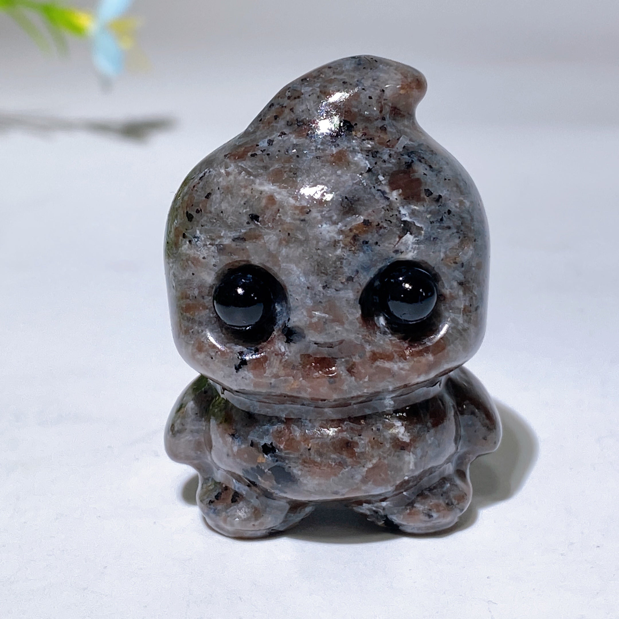 1.6 Inch Crystal Baby Ghost Figurine Healing Carving