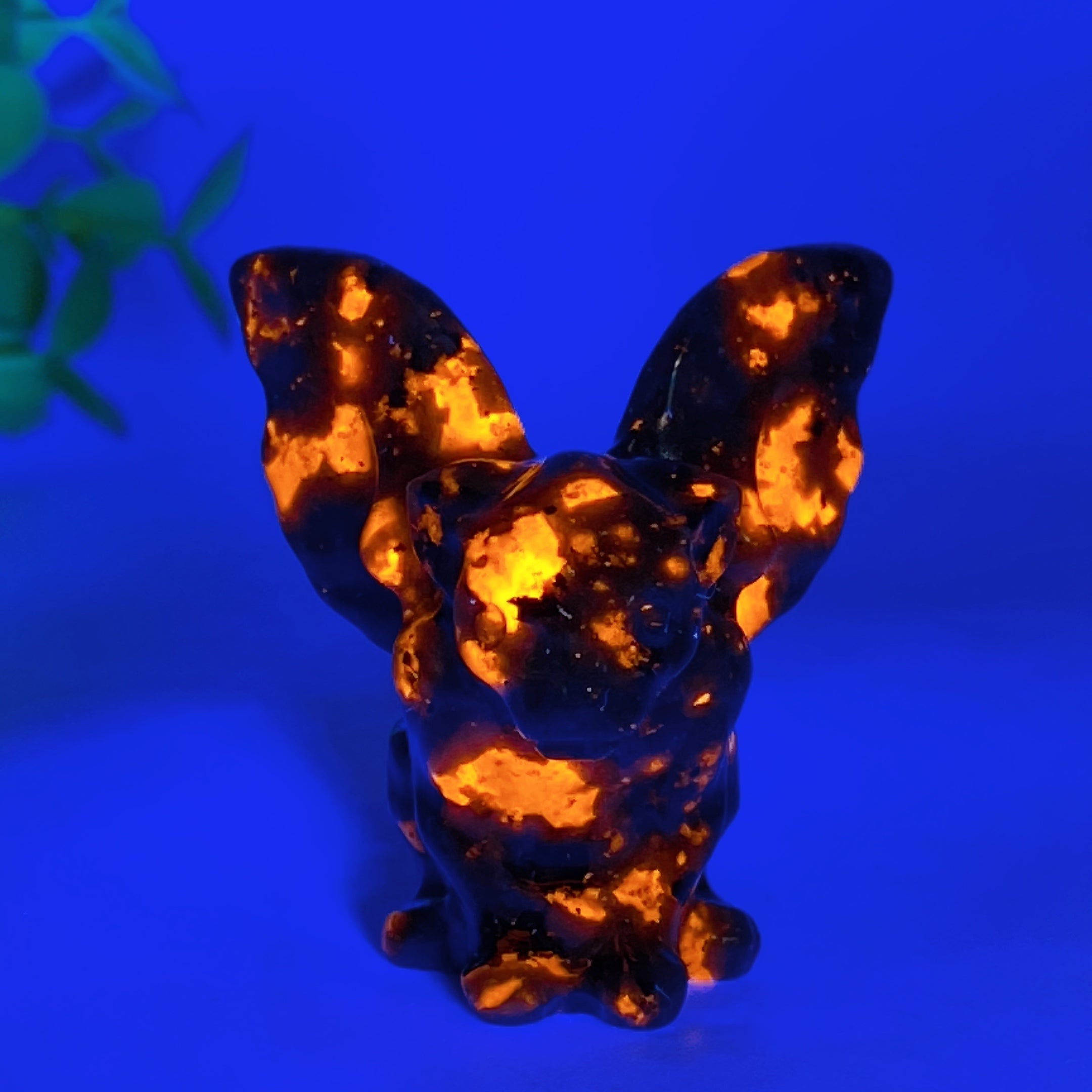 1.7-inch Crystal Gargoyle Carving Figurine Healing Statue