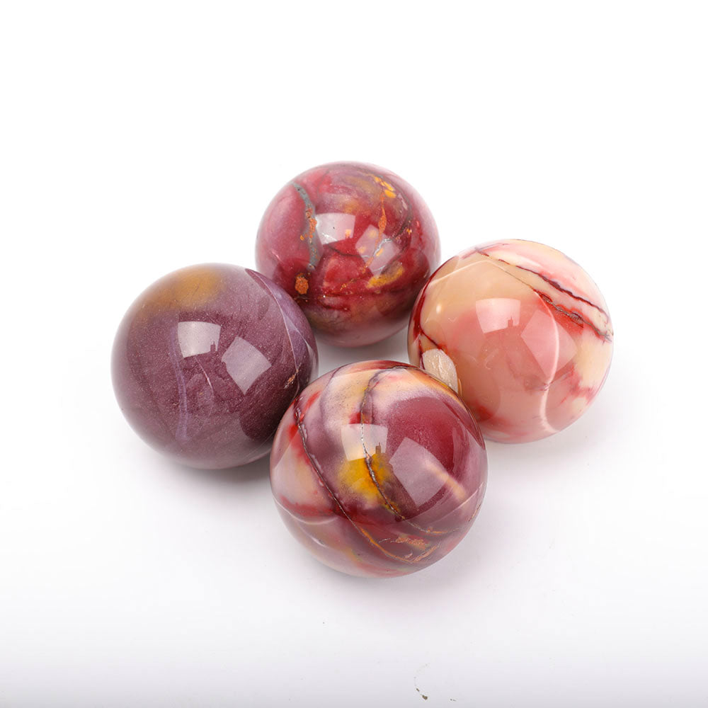 1.8-2.0 inch Mookite Crystal Sphere for Healing & Energy Balance
