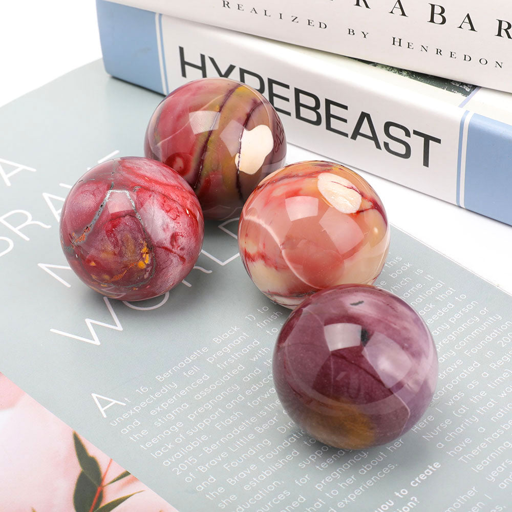 1.8-2.0 inch Mookite Crystal Sphere for Healing & Energy Balance