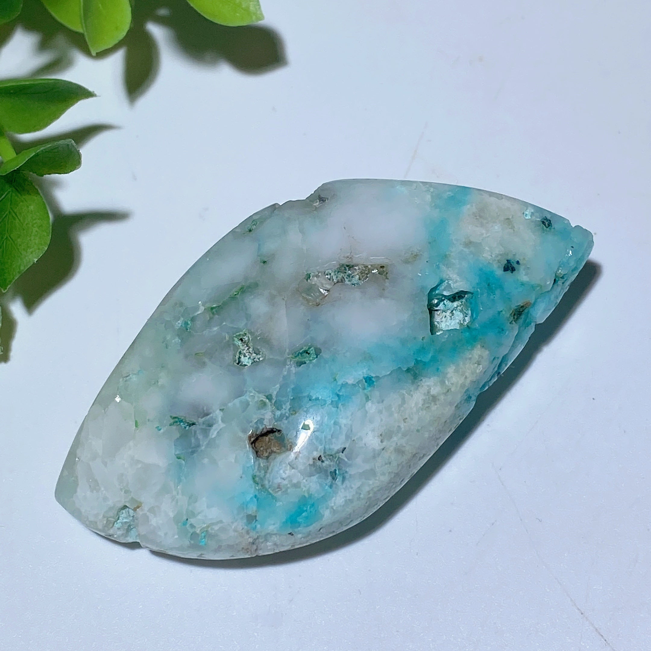 1.8-2.5 Inch Crystal Heart for Emotional Healing & Balance