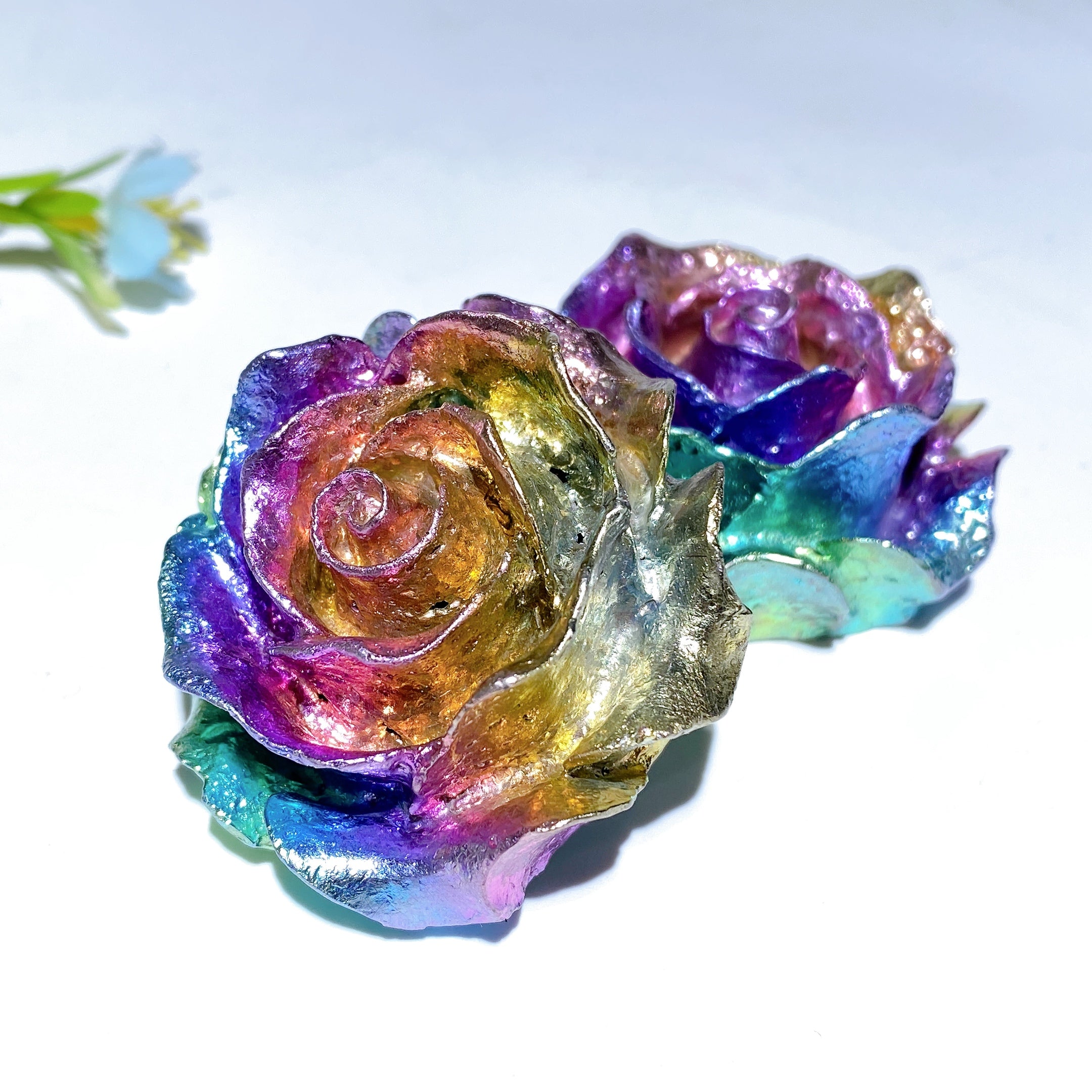 1.8 inch Bismuth Flower Crystal Figurine for Healing
