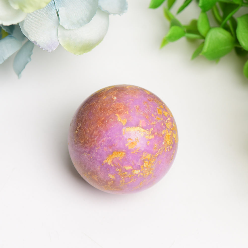 1.8 inch Phosphosiderite Crystal Healing Sphere