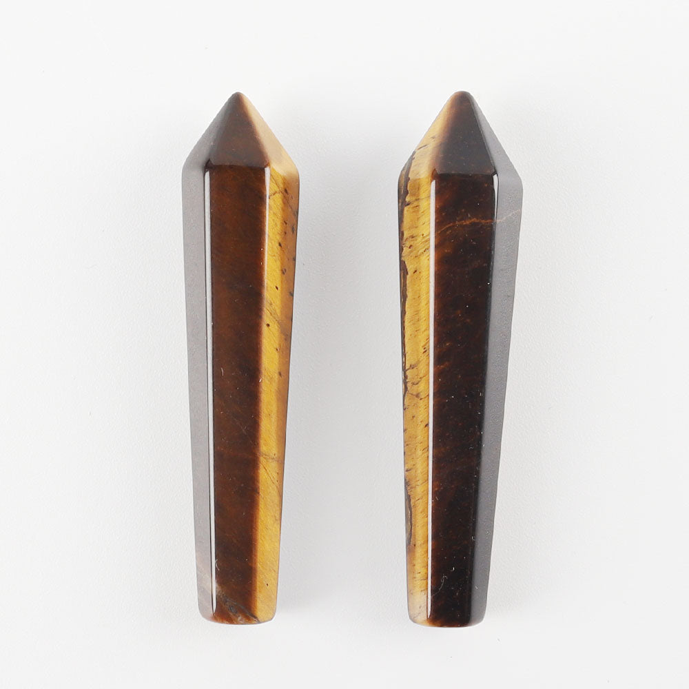 1.89-2.05 inch Crystal Arrowhead Wand Point for Healing