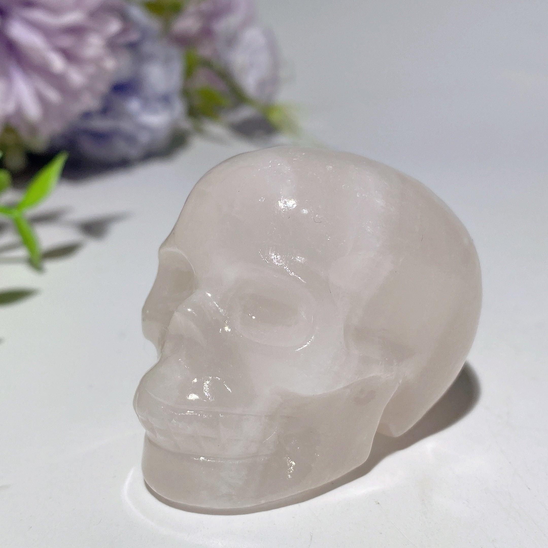 1.9-2.0 Inch Mixed Crystal Skull Carvings for Healing