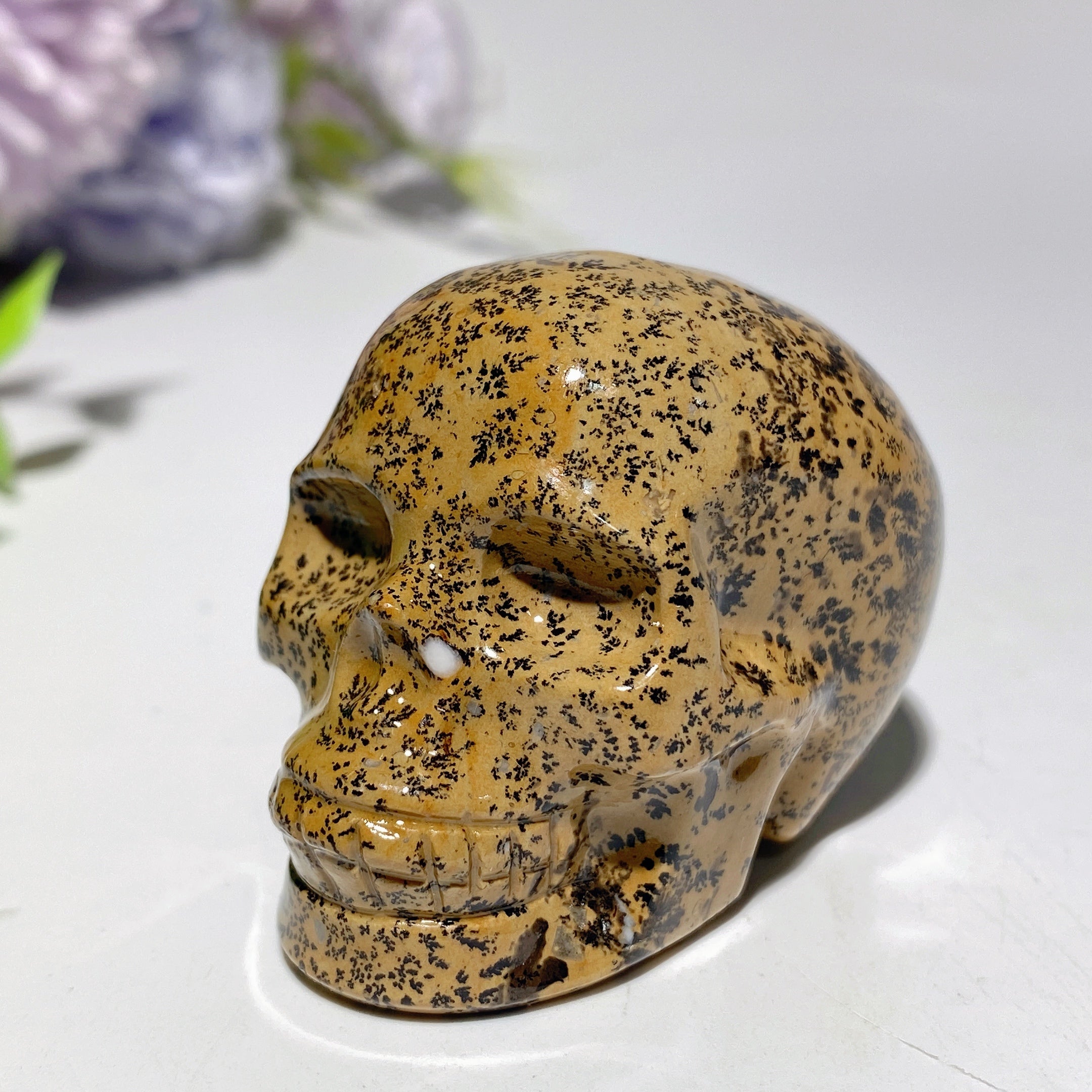 1.9-2.0 Inch Mixed Crystal Skull Carvings for Healing