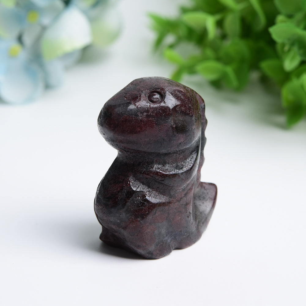 1.9 inch Mixed Crystal Dinosaur Carving for Healing