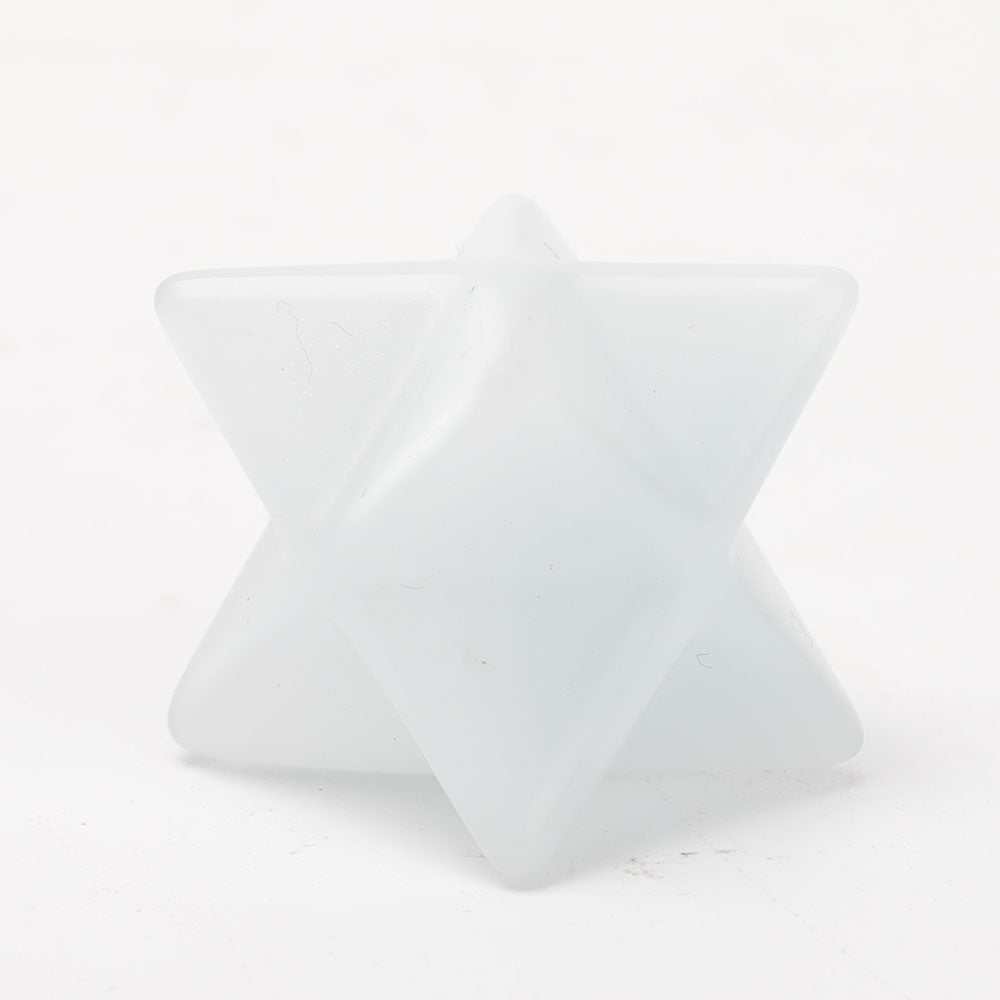 1 Inch Cat Eye Merkaba Star Crystal for Spiritual Healing