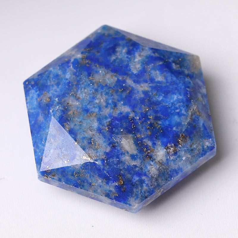 1 inch Hexagon Crystal Pocket Stone for Pendant Healing