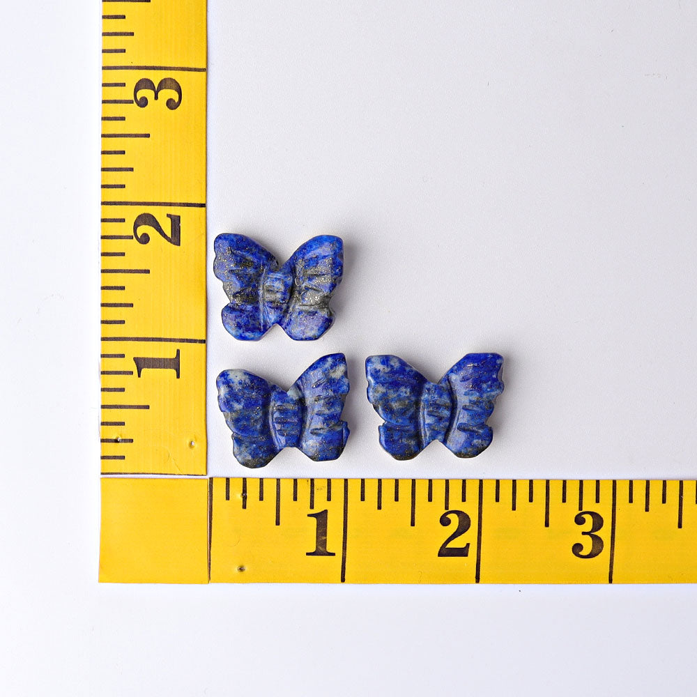 1 Inch Lapis Lazuli Mini Butterfly Crystal Carving
