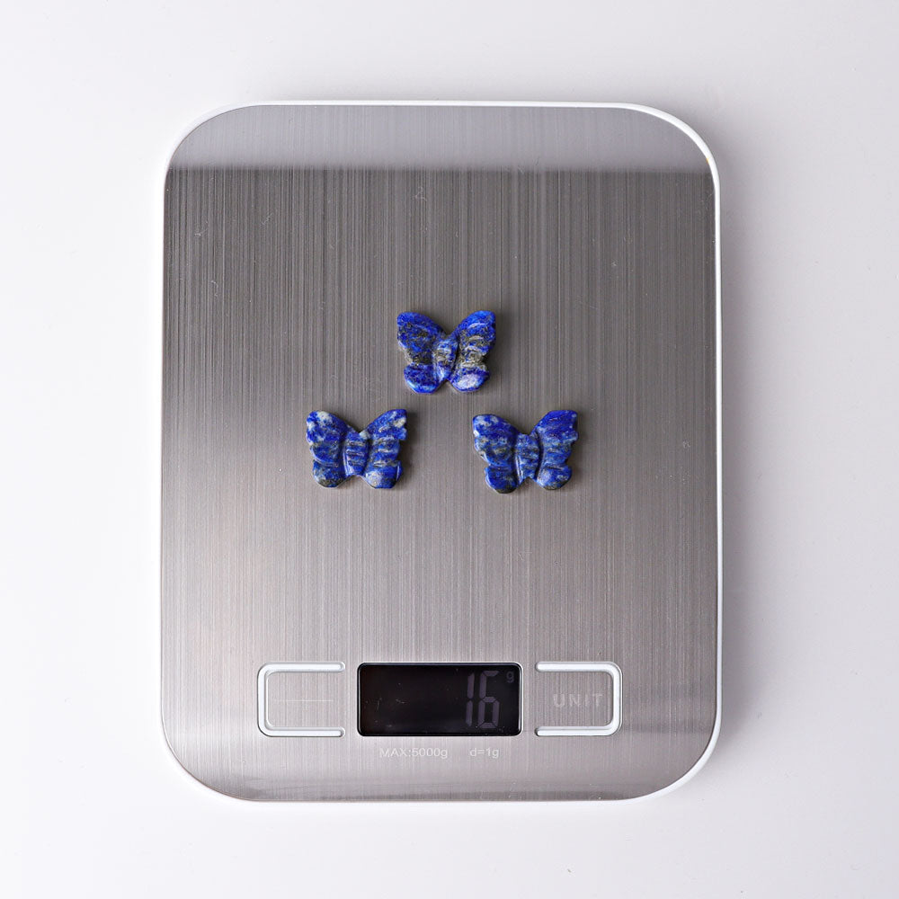 1 Inch Lapis Lazuli Mini Butterfly Crystal Carving