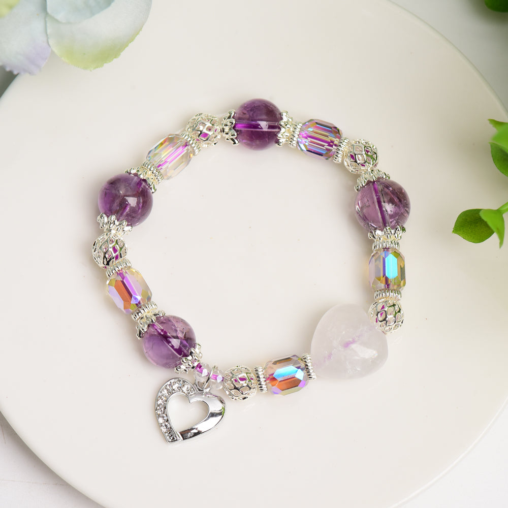 10-25mm Mixed Crystal Spiritual Healing Bracelet