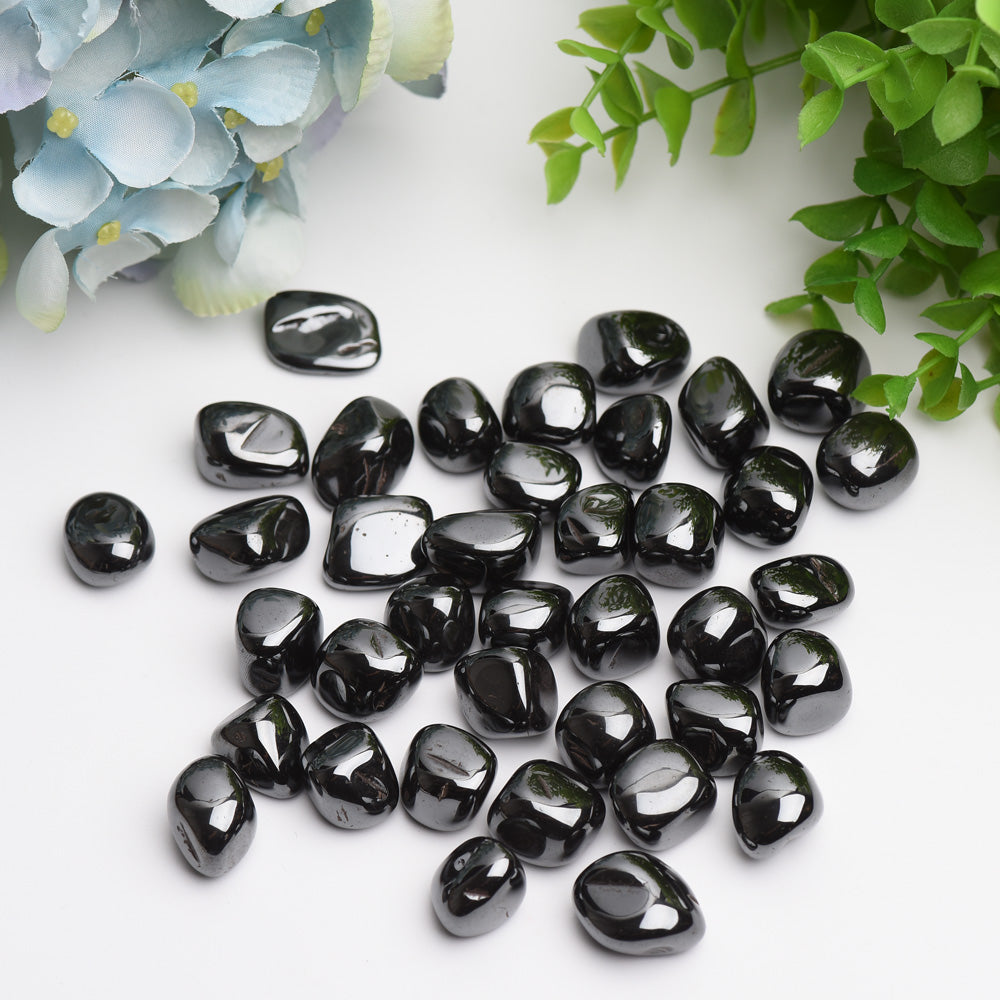 100g Hematite Crystal Tumbled Stones Bag for Healing