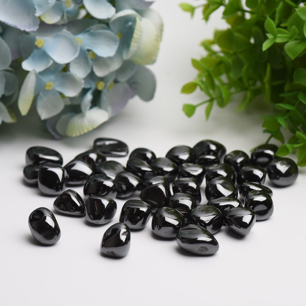 100g Hematite Crystal Tumbled Stones Bag for Healing