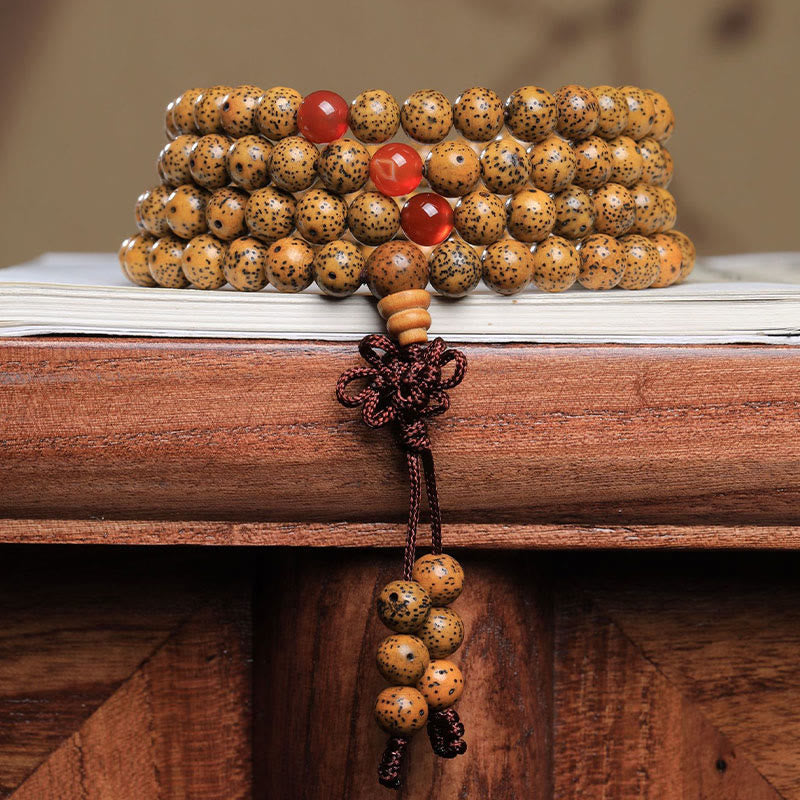 108 Beads Bodhi Seed Bodhi Seed Mala Bracelet Auspicious Luck
