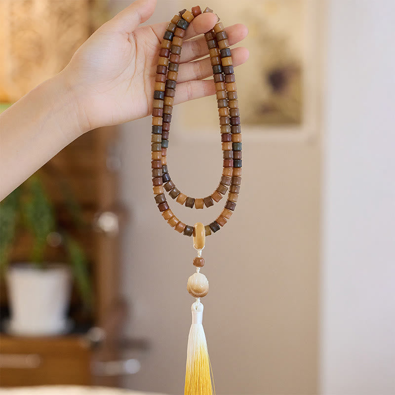 108 Beads Bodhi Seed Mala Bracelet for Meditation Harmony
