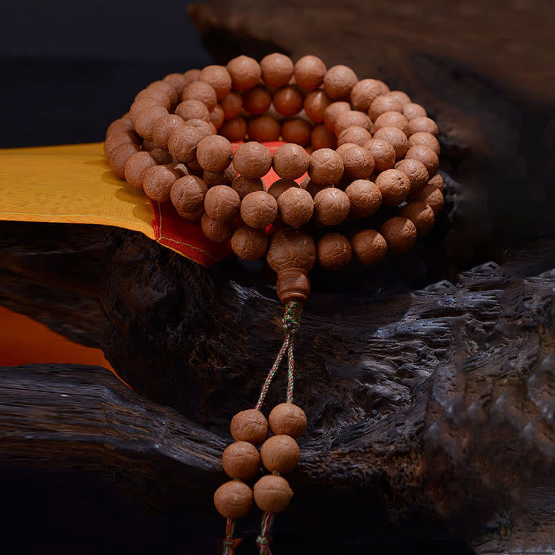 108 Beads Bodhi Seed Mala Bracelet Unisex Meditation