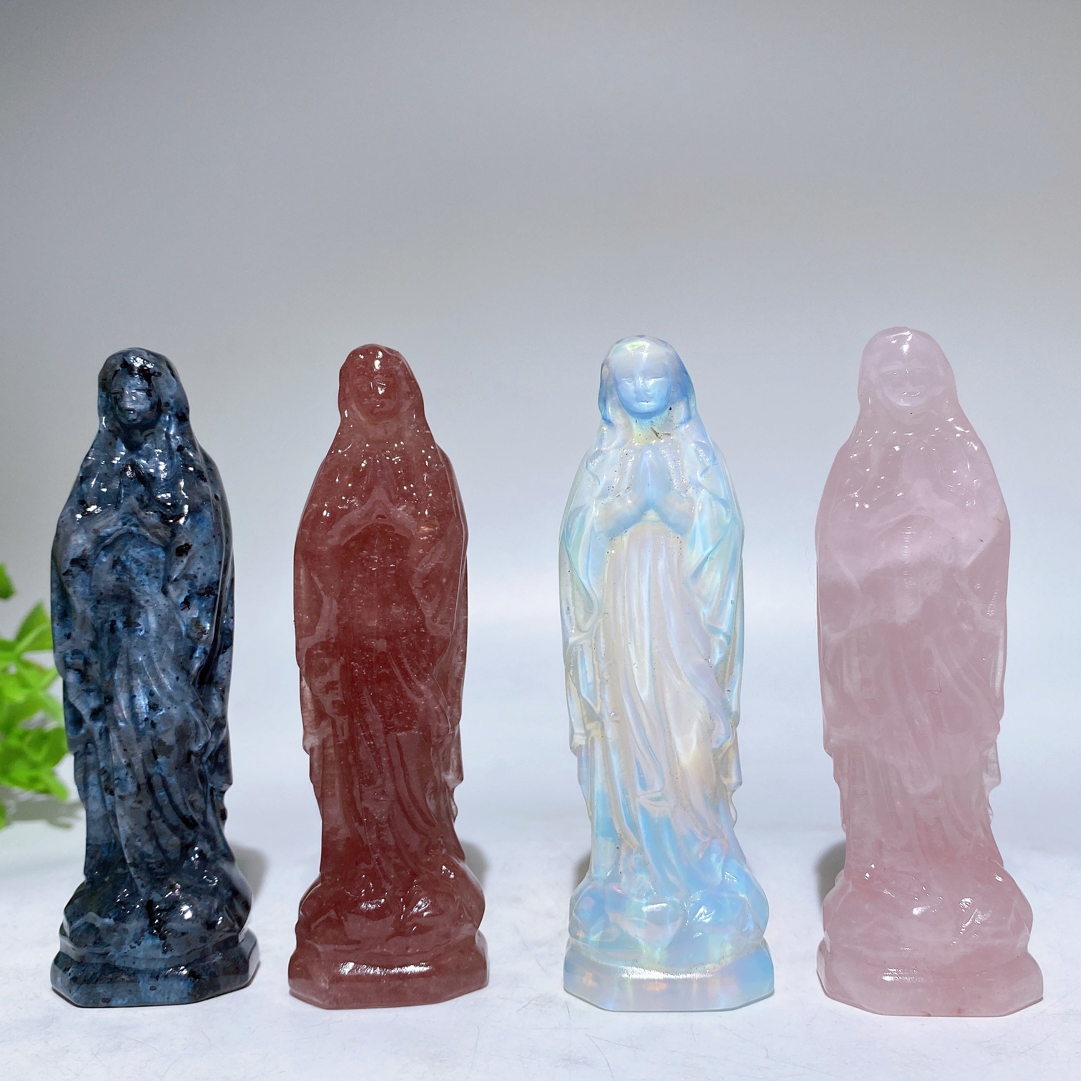 10cm Crystal Goddess Healing Carving Figurine