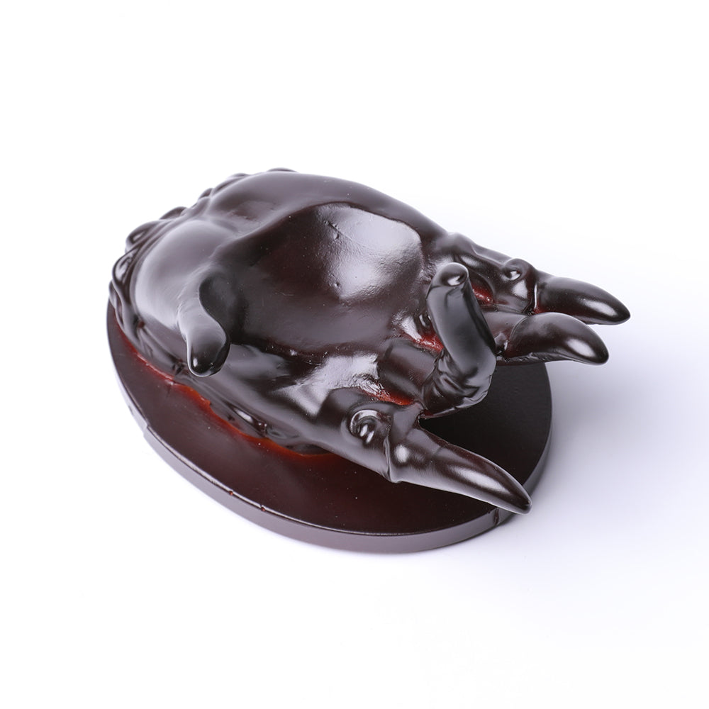 10cm Resin Guanyin Hand Crystal Display Stand