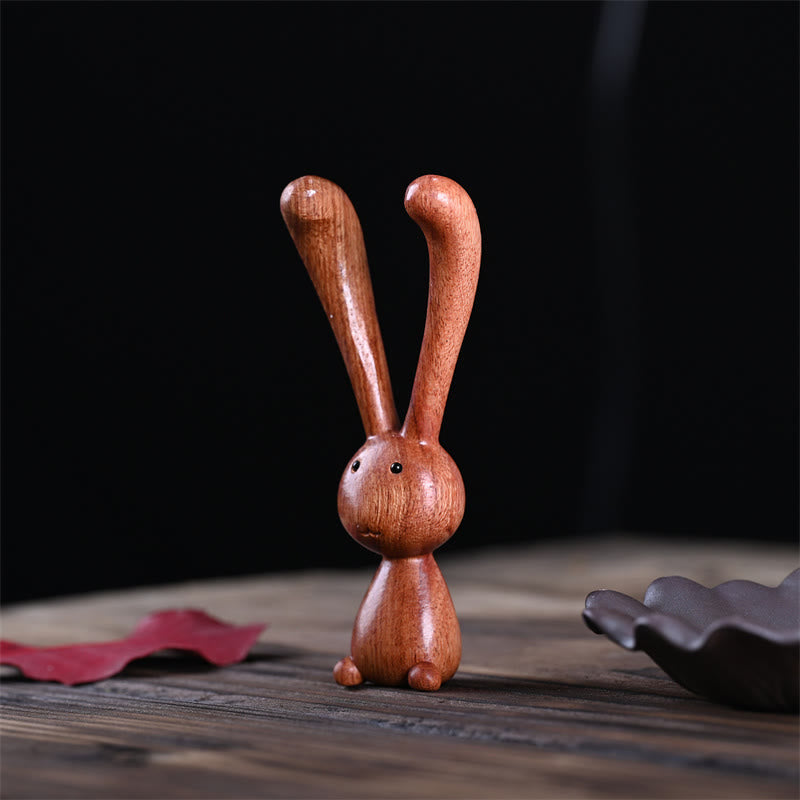10cm Rosewood Zen Decor Warmth Wood Decoration