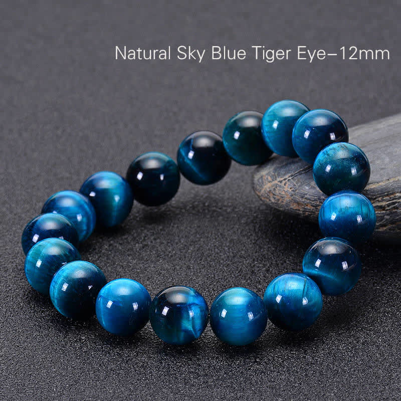 Blue Tiger Eye Healing Protection Bracelet