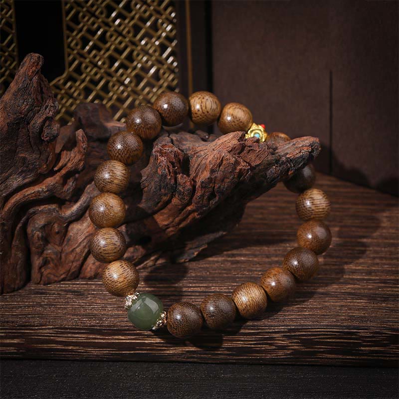 10mm Agarwood Good Luck Strength and Calm Bracelet