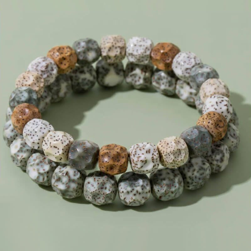 10mm Bodhi Seed Spiritual Bracelet for Wealth & Auspiciousness